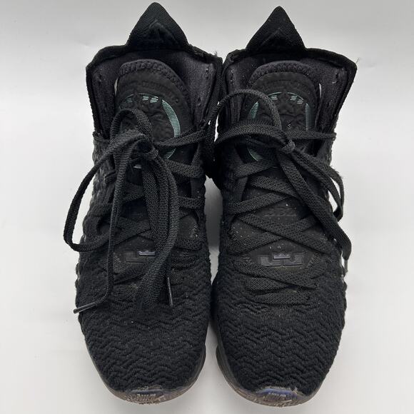 Nike LeBron 17 Shoes Mens Size 7.5 Global Currency Basketball Knit BQ3177-001 - Picture 4 of 9